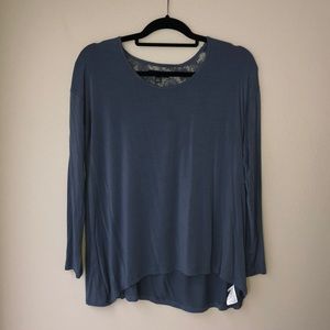 American eagle lace back long sleeve shirt